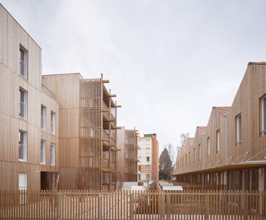 26 Social Housing by Odile and Guzy Architectes