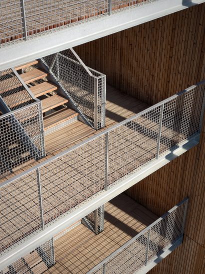 26 Social Housing by Odile and Guzy Architectes