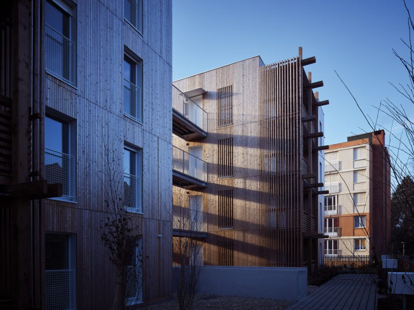 26 Social Housing by Odile and Guzy Architectes