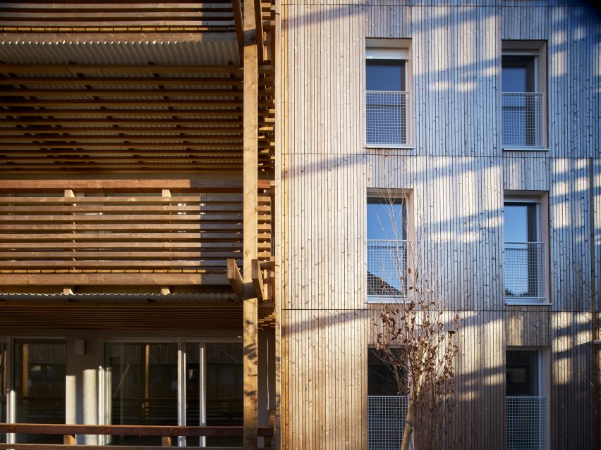26 Social Housing by Odile and Guzy Architectes