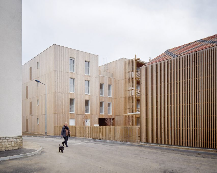 26 Social Housing by Odile and Guzy Architectes