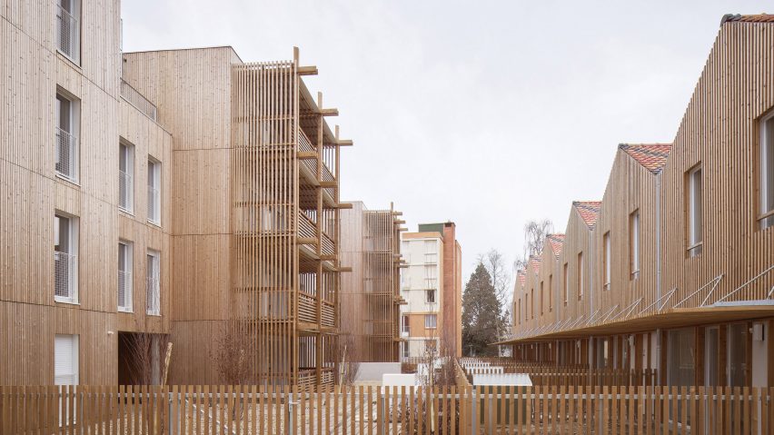 26 Social Housing by Odile and Guzy Architectes