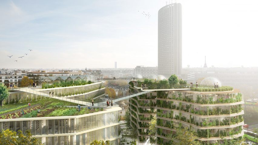 Ternes-Villiers, La Ville Multi-Strate by Jacques Ferrier Architectures, Chartier Dalix Architectes, SLA Paysagistes