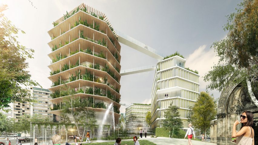 Ternes-Villiers, La Ville Multi-Strate by Jacques Ferrier Architectures, Chartier Dalix, SLA Paysagistes