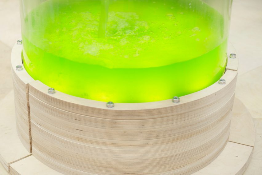 Space10 creates an algae-producing pavilion in Copenhagen