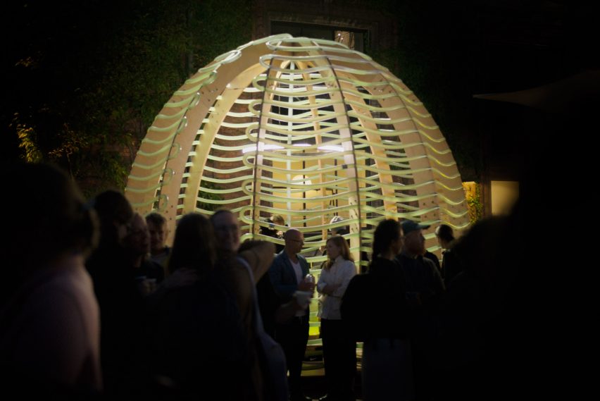 Space10 creates an algae-producing pavilion in Copenhagen