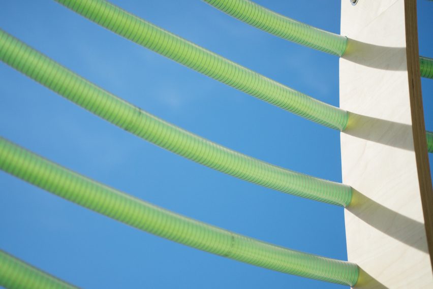 Space10 creates an algae-producing pavilion in Copenhagen