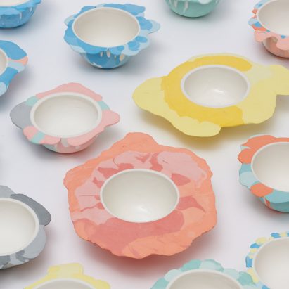 Liquid Series tableware by Alissa Volchkova