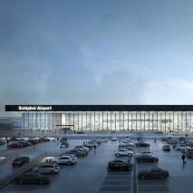Kaan Architecten unveils new glazed terminal for Amsterdam’s Schiphol Airport