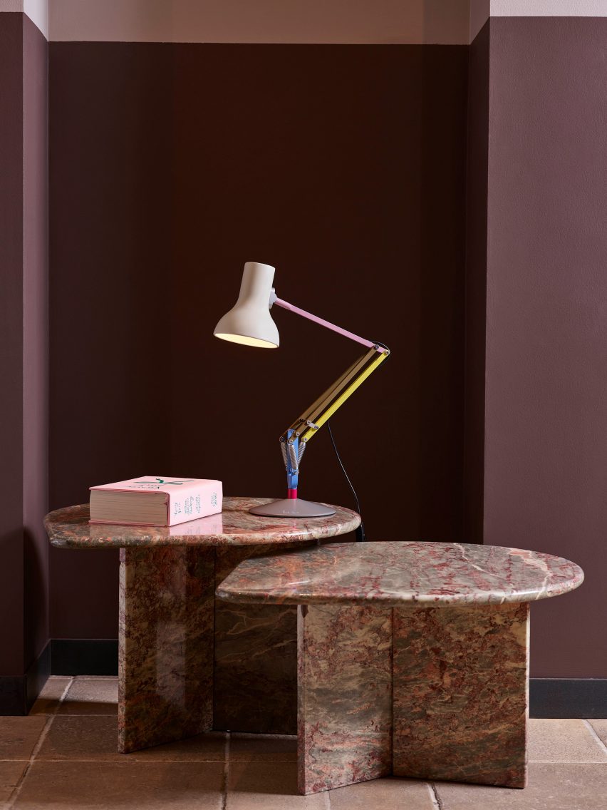 Paul Smith collaborates with Anglepoise on their iconic Type75 desk lamp