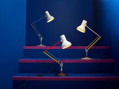 Paul Smith collaborates with Anglepoise on their iconic Type75 desk lamp