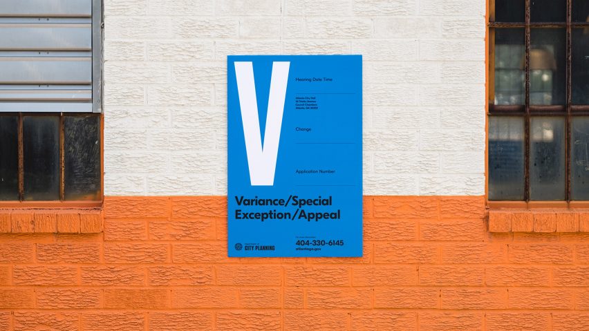 Matchstic reworks Atlanta’s zoning signs to make them more readable