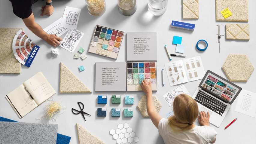 Baux and Form Us With Love create pattern library of downloadable acoustic panel and tile designs