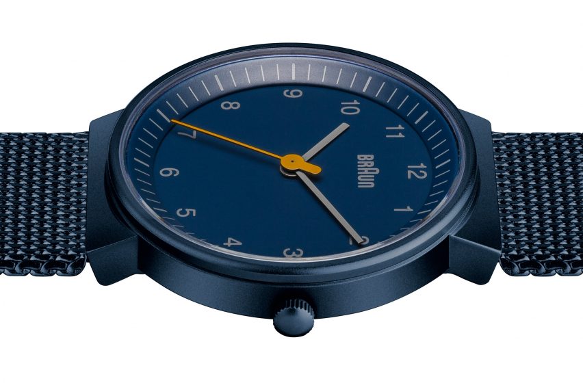 Braun and Dezeen watch collaboration