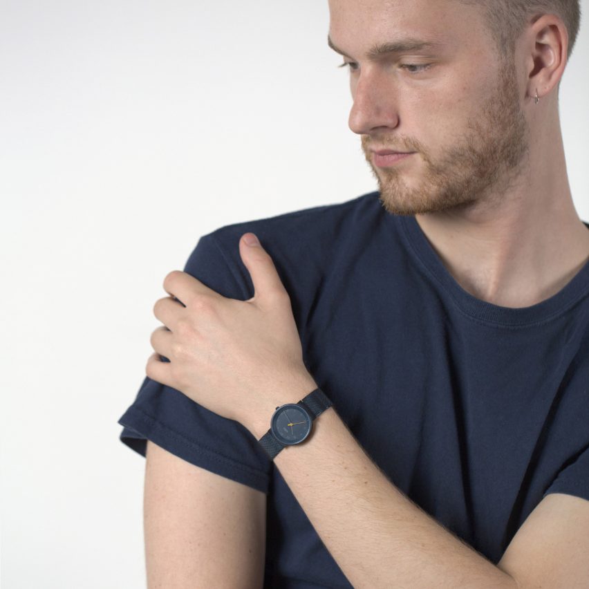 The BN0031 watch by Braun x Dezeen