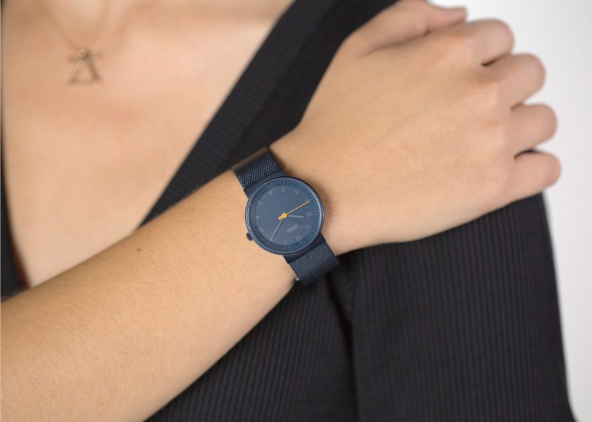The BN0031 watch by Braun x Dezeen