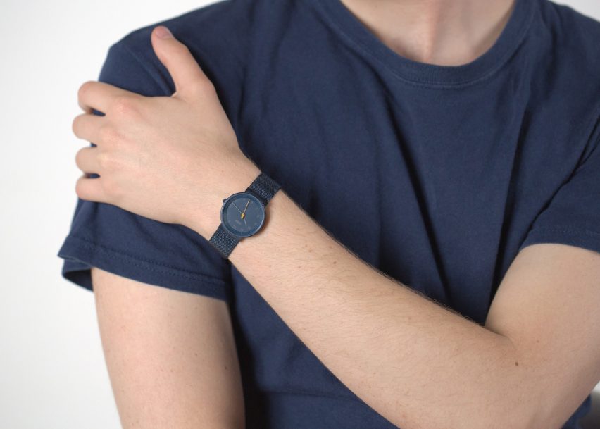 The BN0031 watch by Braun x Dezeen