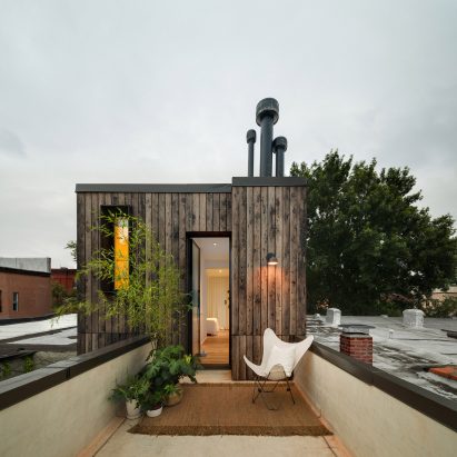 Brooklyn Row House 1 by Office of Architecture