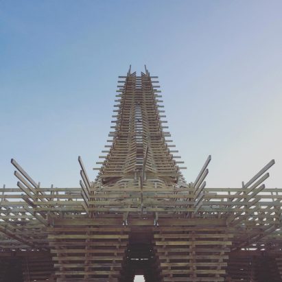 Burning Man temple 2017 captured by Alexander Josephson