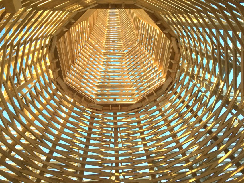 The Burning Man Temple by Marisha Farnsworth