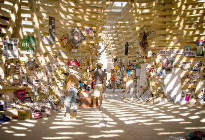 The Burning Man Temple by Marisha Farnsworth