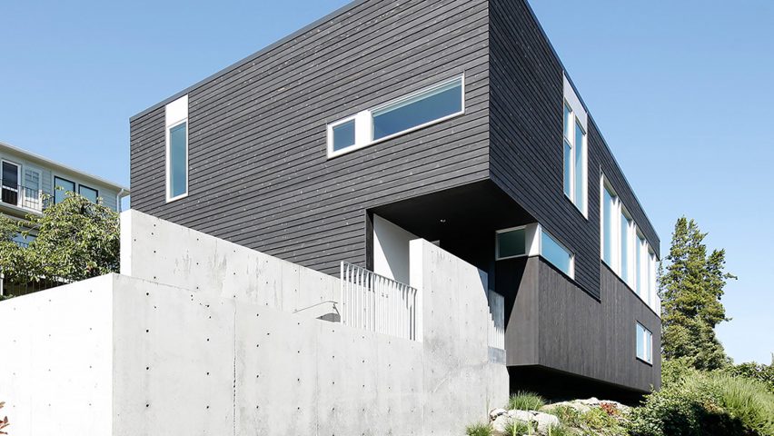 Cantilever House by Robert Hutchison Architecture