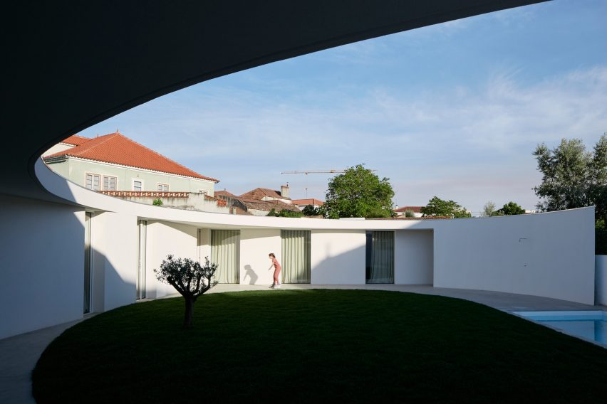 Local architect Bruno Dias has renovated a traditional house in the Portuguese town of Ansião