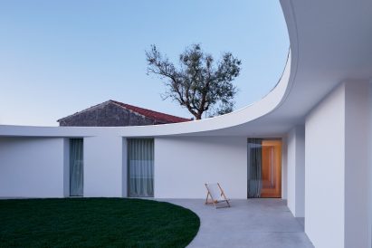 Local architect Bruno Dias has renovated a traditional house in the Portuguese town of Ansião