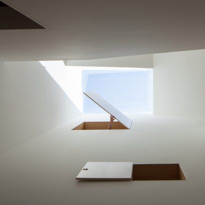 Casa Boavista is a renovated Porto townhouse featuring three skylights