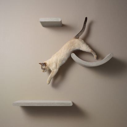 Dote uses recycled materials to create range of minimal accessories for cats