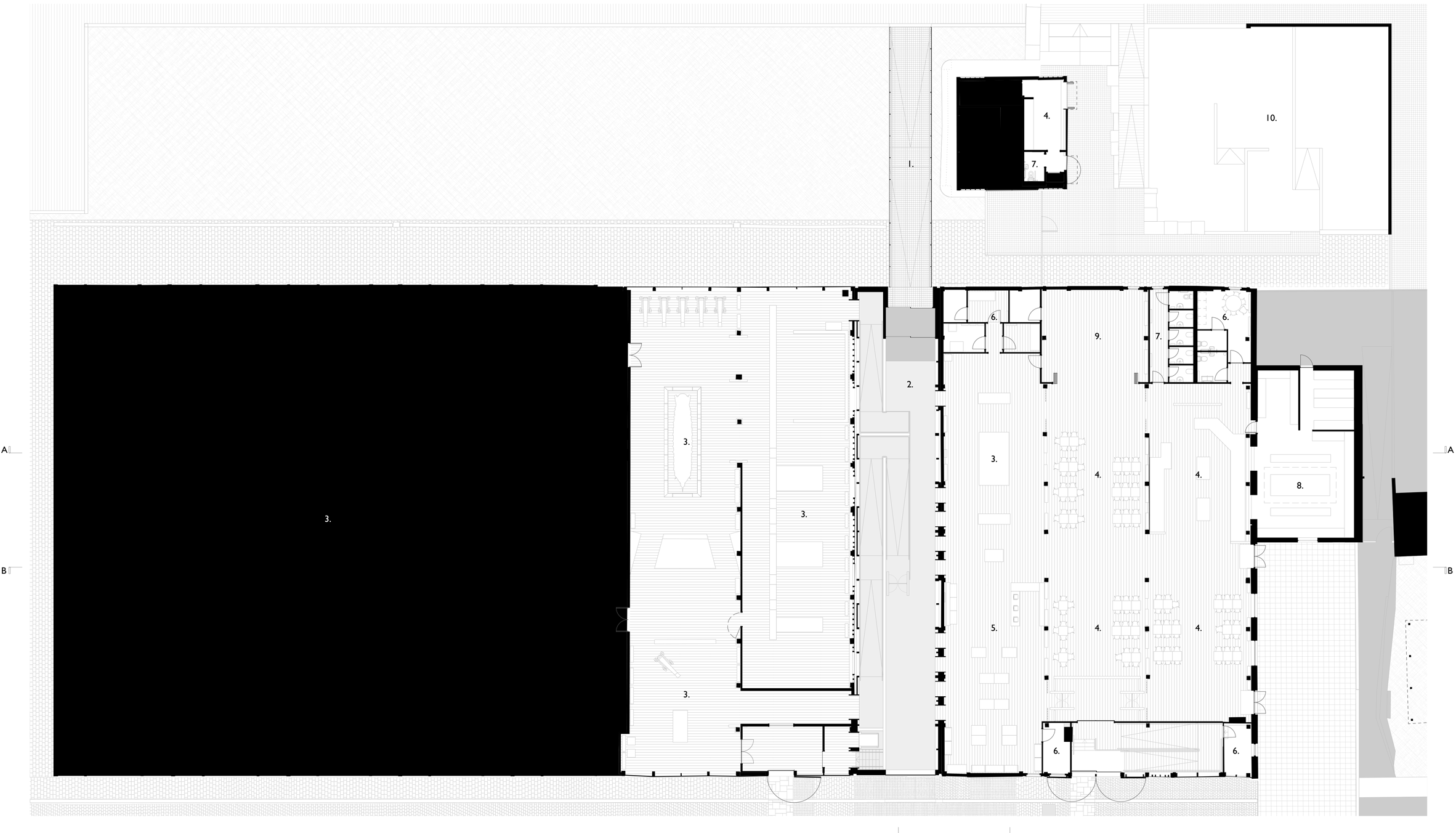 Command of the Oceans by Baynes and Mitchell architects site plan