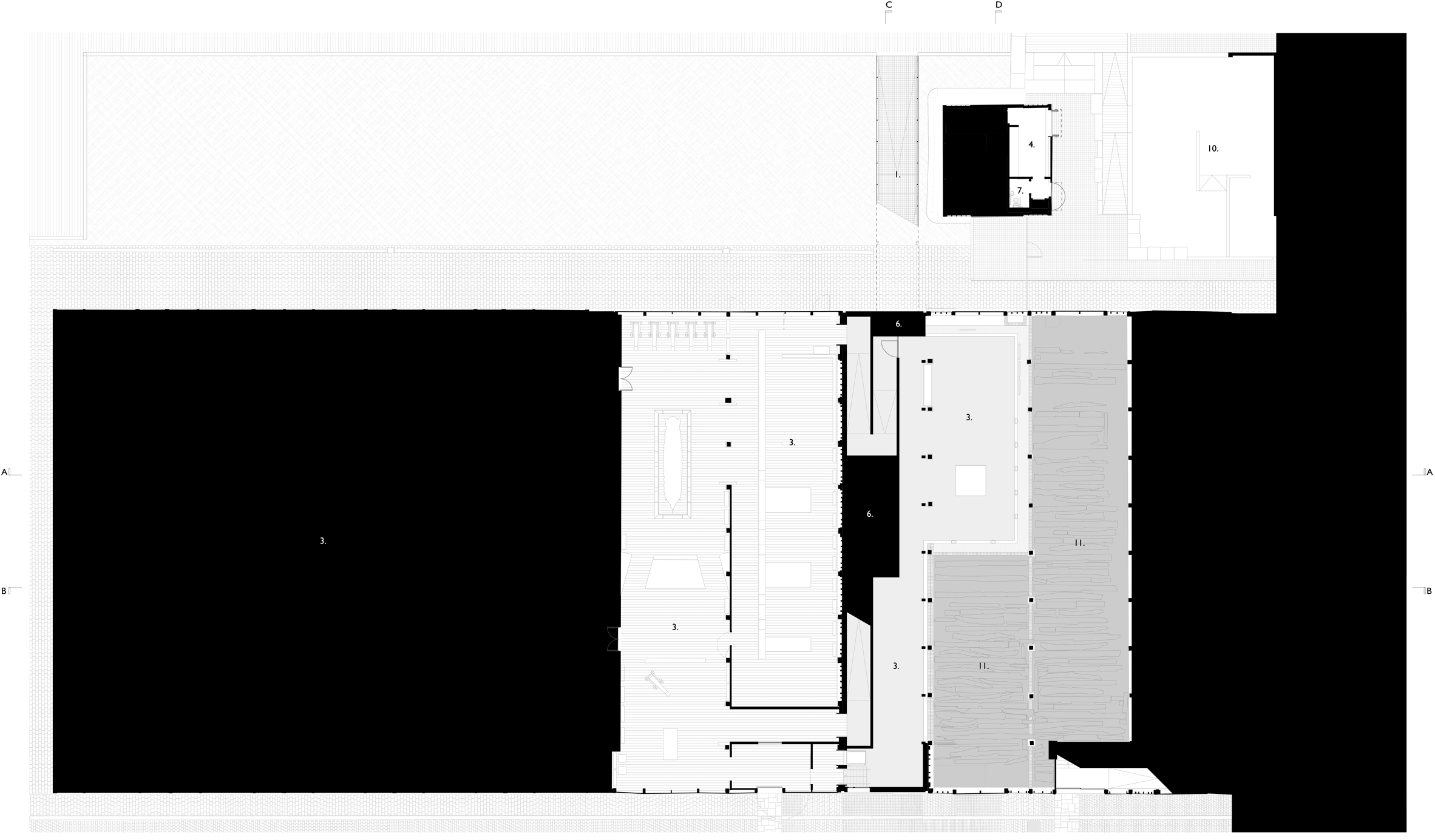 Command of the Oceans by Baynes and Mitchell architects site plan