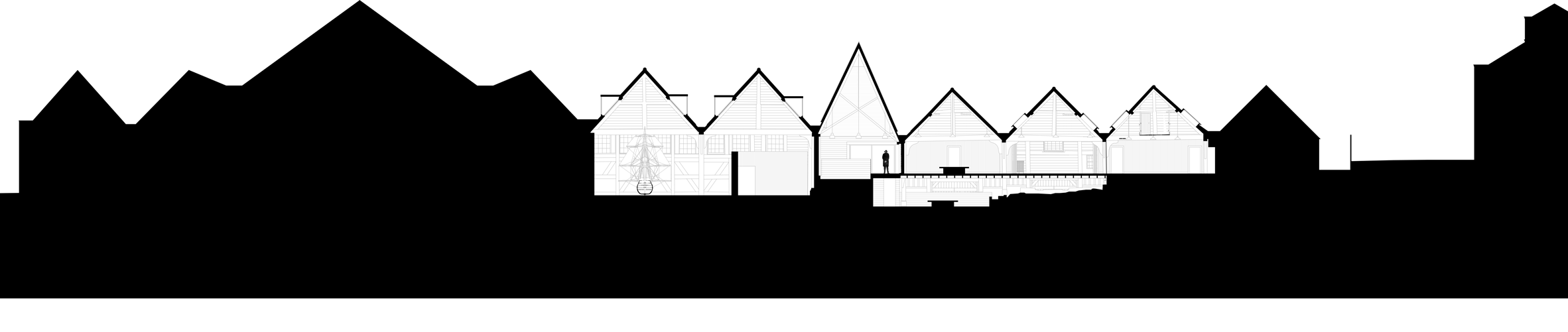Command of the Oceans by Baynes and Mitchell architects site plan
