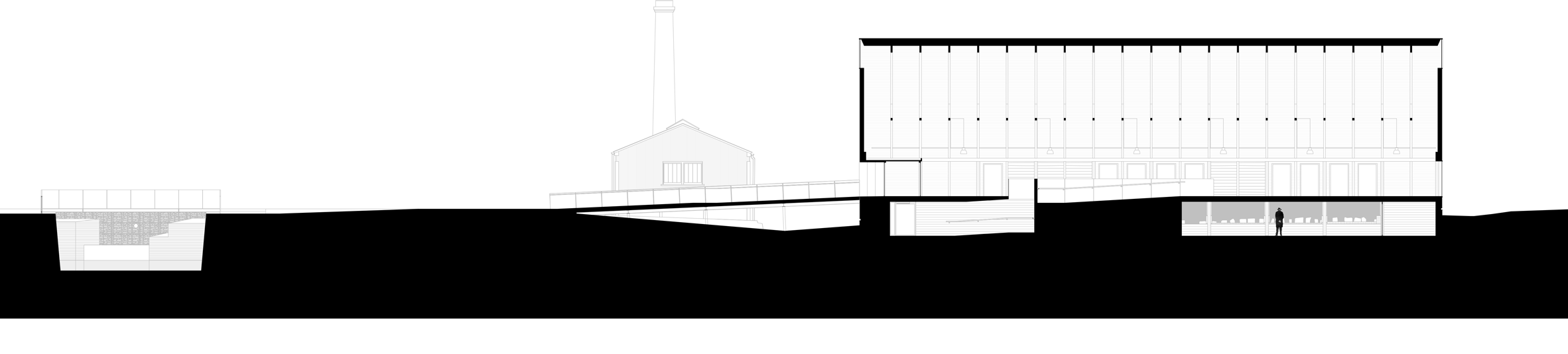 Command of the Oceans by Baynes and Mitchell architects site plan