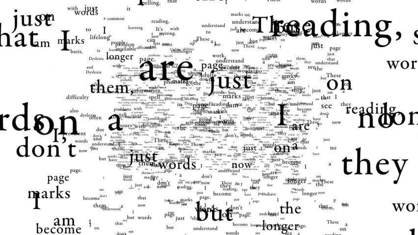 Josh Penn brings awareness to dyslexia with kinetic typography