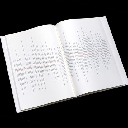 Graphic designer Emma King rewrites George Orwell's 1984 using Donald Trump tweets.