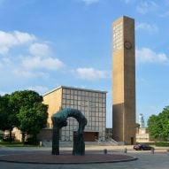First Christian Church by Eliel Saarinen