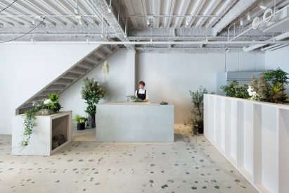 Gigi Verde flower shop by Sides Core