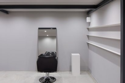 Hair salon in Japan by Hidenori Tsuboi Architects