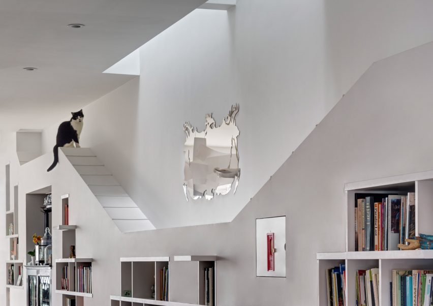 House for Booklovers and Cats by BFDO Architects