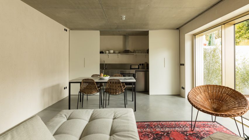 Bak Gordon converts traditional Lisbon house into apartments with private courtyard