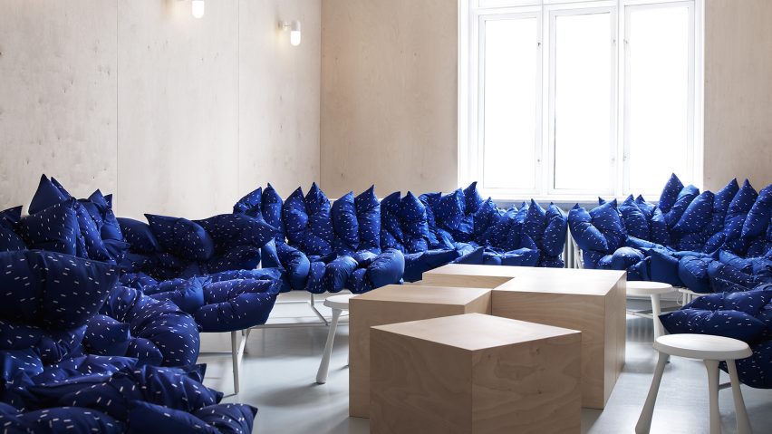 IKEA’s Creative Hub in Malmö features moody library and walls for scribbling