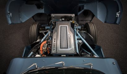 Jaguar electrifies its classic E-type car