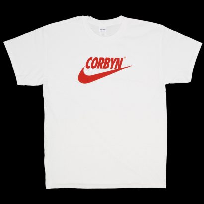 V&A acquires “Nike” T-shirt designed in support of Jeremy Corbyn