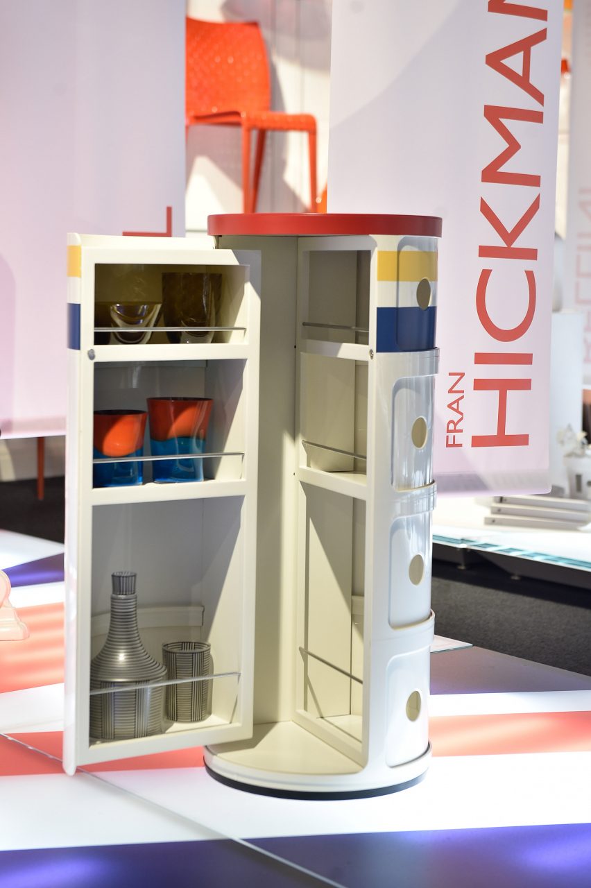 Kartell's Componibilli storage unit at London Design Festival 2017