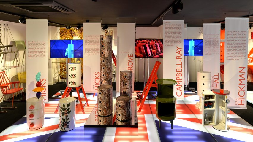 Kartell's Componibilli storage unit at London Design Festival 2017