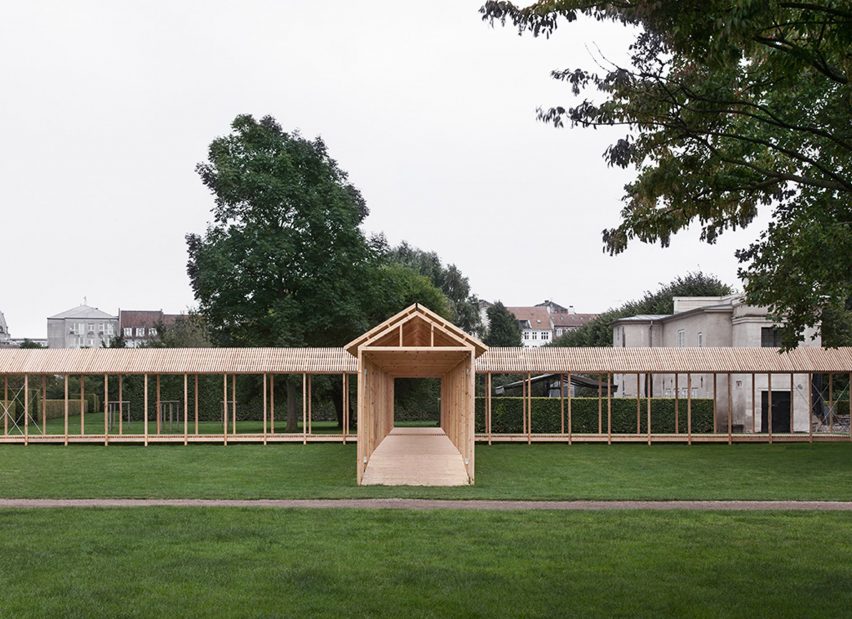 King's Garden Pavilion by Krupinski/Krupinska Arkitekter