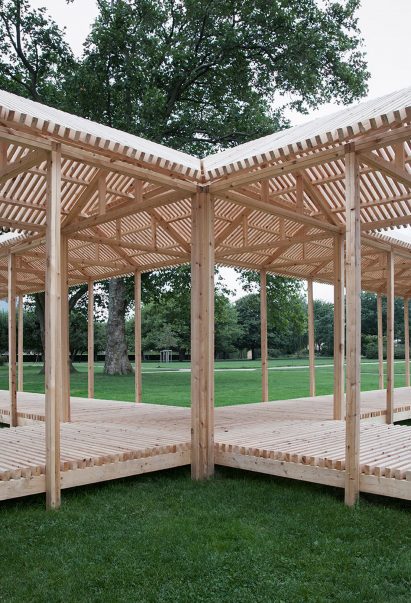 King's Garden Pavilion by Krupinski/Krupinska Arkitekter