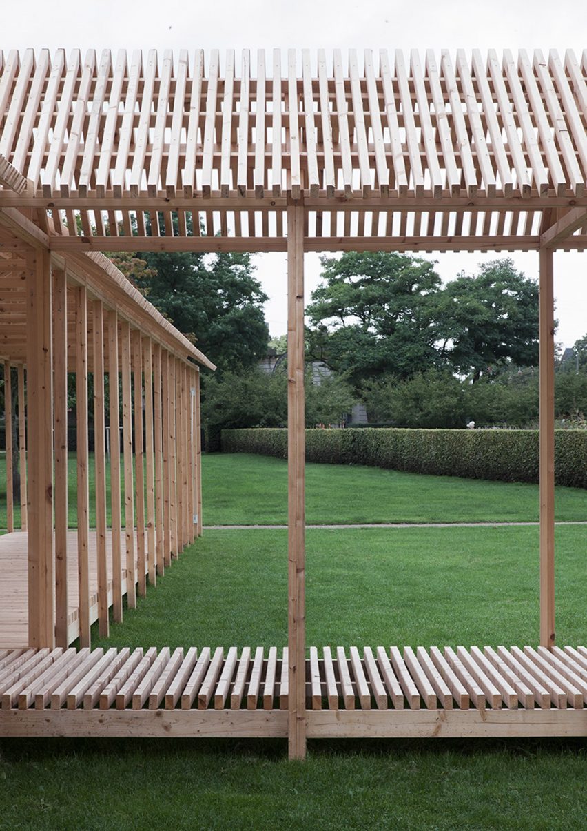 King's Garden Pavilion by Krupinski/Krupinska Arkitekter