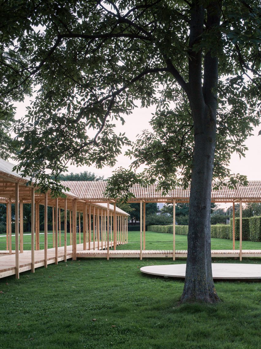 King's Garden Pavilion by Krupinski/Krupinska Arkitekter